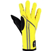 Py&ouml;r&auml;ilyhanskat Vaude Posta Warm Gloves Neon Yellow